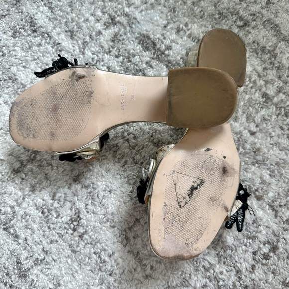 Zara Sandal with Floral Embellishments - Picture 2 of 2